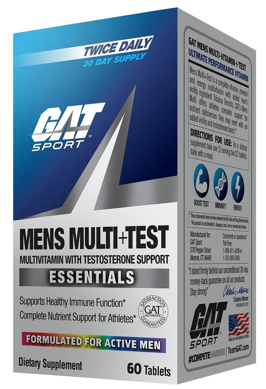 GAT Mens Multi + Test Vitamin